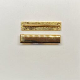 Collarette slide bar Gilt finish 40mm x 8mm