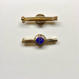Member's 'P' badge Gilt Brooch Bar