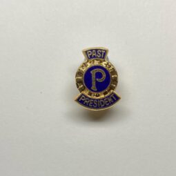Past President's lapel badge Gilt Clutch Back (SEE Description)