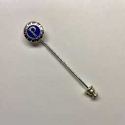 Member's 'P' badge Silver Stickpin