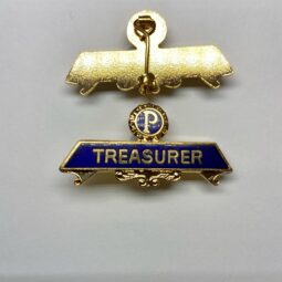 Treasurer's Gilt badge