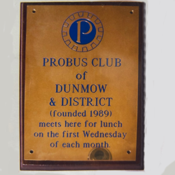 A4 plaque